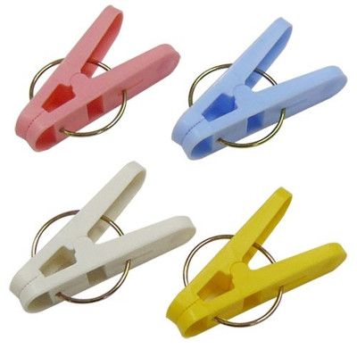 Kẹp Phơi Quần Áo Tránh Gãy Giòn - Set 16 Kẹp Nhiều Màu Sắc Đẹp Mắt