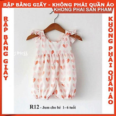 Rập giấy A0 mã R12 (BẢN VẼ) rập jum bé