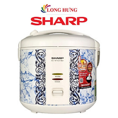Nồi cơm điện nắp gài Sharp 1.8 lít KS-181TJV/"AB"/"BM"/"PB" - Hàng chính hãng