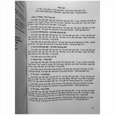 Sách ChủQuyền Biển Đảo Và Biên Giới Trên Đất Liền Việt Nam - Trung Quốc Tiến Tới Vì Hòa Bình, Ổn Định, Hữu Nghị, Hợp Tác, Phát Triển - V1041P