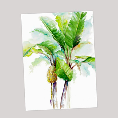 Giấy vẽ màu nước A4L- vân nhẹ lên màu siêu đẹp (10 tờ/ túi)