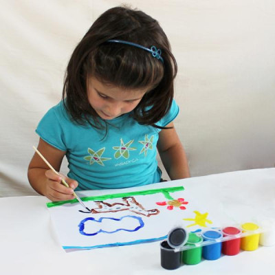 Bộ 6 Hũ Màu Poster Paint 25ml - PRIMO 253TB6E