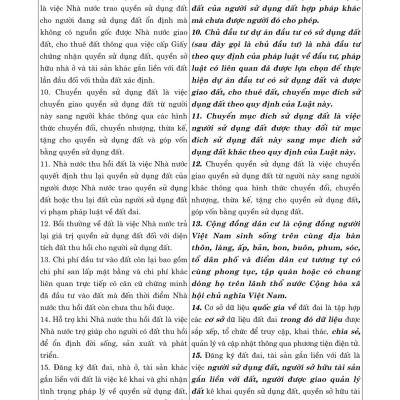 So sánh Luật Đất đai năm 2024 với Luật Đất đai năm 2013 (sửa đổi, bổ sung năm 2018) (bản in 2024)