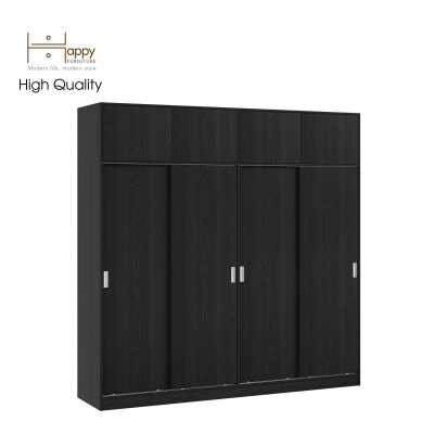 [Happy Home Furniture] ELEGANT, Tủ quần áo cửa lùa 2m2x2m2 , 220cm x 54cm x 220cm ( DxRxC), TCL_007