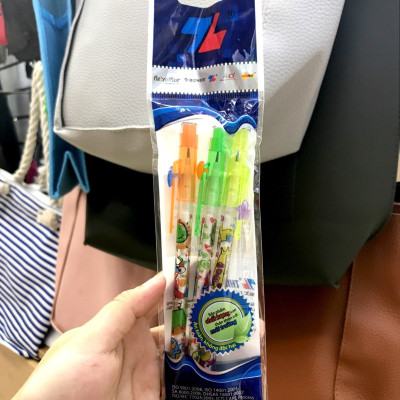 Bộ 2 Vỉ 3 Bút chì khúc PC-09 (Sản Phẩm Nhiều Màu Giao Ngẫu Nhiên)