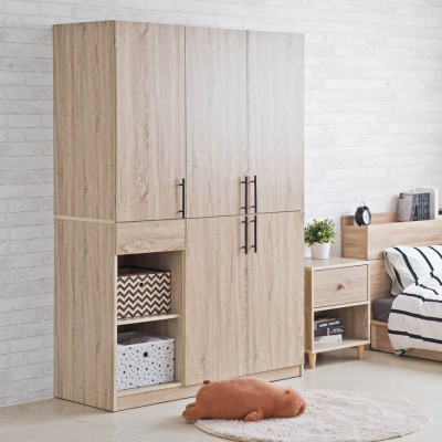 TỦ QUẦN ÁO HIỆN ĐẠI 5 CÁNH ECOFURNIX GT2121