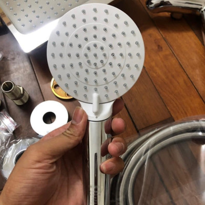 SEN CÂY HANSGROHE CROMETTA E 240 27298000 1JET SHOWERPIPE 3 in 1 Made in Germany Hàng chính hãng