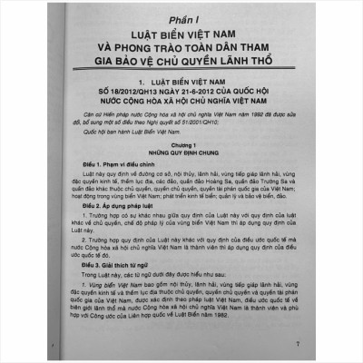 Sách ChủQuyền Biển Đảo Và Biên Giới Trên Đất Liền Việt Nam - Trung Quốc Tiến Tới Vì Hòa Bình, Ổn Định, Hữu Nghị, Hợp Tác, Phát Triển - V1041P