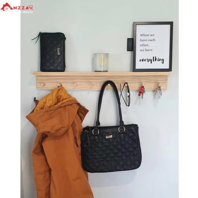 Móc gỗ treo quần áo, khăn, đồ lưu niêm,Móc Gỗ Treo Tường Anzzar