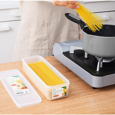 Hộp bảo quản thực phẩm chữ nhật, nắp mềm 1100ml