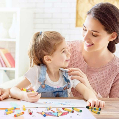 Bút Sáp Deli Yooco 18 Màu 6962