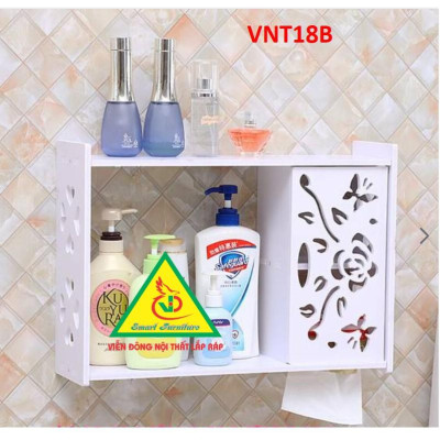 TỦ NHÀ TẮM CHỐNG THẤM NƯỚC MINI VNT15 - NỘI THẤT LẮP RÁP