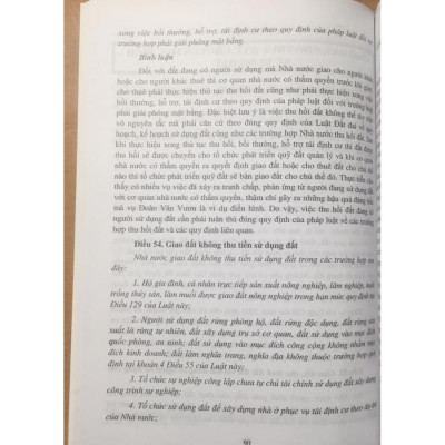  Bình Luận Khoa Học Luật Đất Đai (Năm 2013)