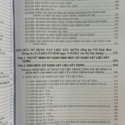 Sách Định Mức Dự Toán Xây Dựng Công Trình sđ, bs năm 2025 – Phần Sửa Chữa, Bảo Dưỡng, Thí Nghiệm, Sử Dụng Vật Liệu, Định Mức Chi Phí Quản Lý Dự Án (tập 3) - V2583D