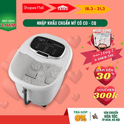 [Hàng Chính Hãng - BH 2 Năm]Bồn máy chậu ngâm chân massage cao cấp con lăn tự động Homedics FB-650, SereneLife SL12, SL17