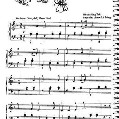 Piano Cho Thiếu Nhi - Tuyển Tập 220 Tiểu Phẩm Nổi Tiếng - Phần 3