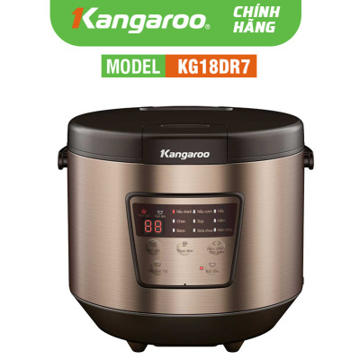 Nồi cơm điện tử Kangaroo 1.8 lít KG18DR7 - Hàng chính hãng