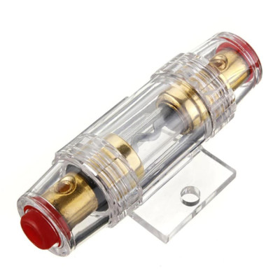 Cầu chì âm thanh chuyên dụng cho xe hơi chất liệu hợp kim cao cấp (vỏ chịu nhiệt độ ca 60A DC 12V Chuyên Dụng Cho Xe Hơi