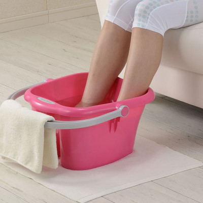 Chậu ngâm chân thư giãn (Foot Massage) Inomata Relax Ashiyu 13L - Hàng nội địa Nhật Bản |#Made in Japan| |#Nhập khẩu chính hãng| |#Mẫu Mới|