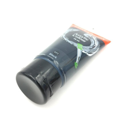 Tuýp Màu Vẽ ACRYLIC 75ML BLACK (Đen) Faber 187599
