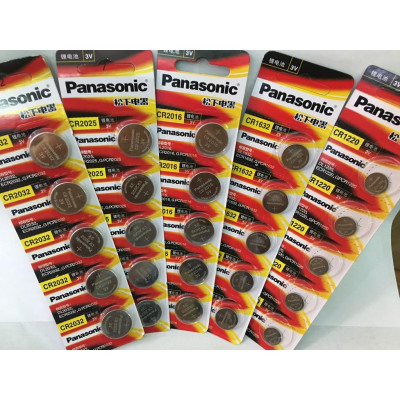 Pin Lithium Panasonic 3V Xịn CR2032 - CR2025 - CR2016 - CR1632 - CR1620 - CR1616 CR1220 - CR2450 Thay pin chìa khóa ôtô