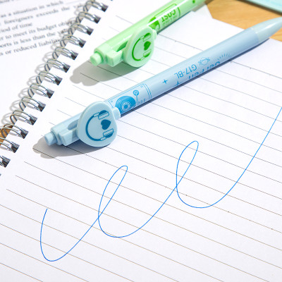 [Sơn Tùng M-TP Collection] Bút Bi Nước Mực Gel Bấm Ngòi 0.5 Nhanh Khô Siêu Mướt Nhiều Mực BST Limited Deli - Viết Bi Học Sinh Văn Phòng - EG17-BL