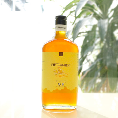 COMBO MẬT ONG BEHONEX HOA VẢI 600ML + MẬT ONG TẮC 420GR