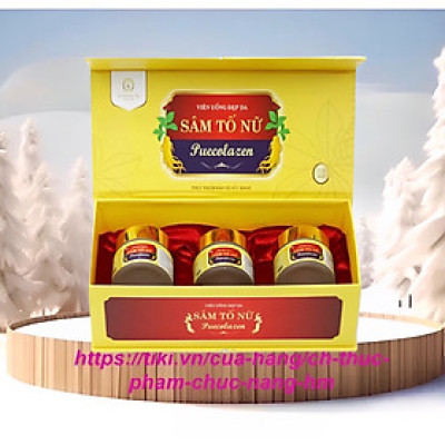 (Hàng chính hãng,còn mã) SÂM TỐ NỮ ,hộp 3 lọ  - Cân bằng nội tiết tố