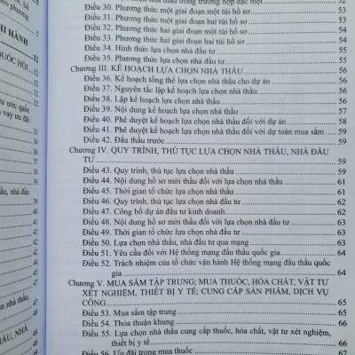 Sách Luật Đấu Thầu sửa đổi, bổ sung và Văn Bản Hướng Dẫn Thi Hành - V2535D