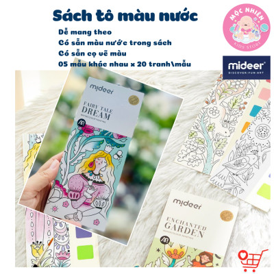 Đồ chơi Tranh tô màu nước Mideer Watercolor Painting