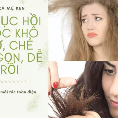Tinh Chất Thảo Mộc Mồng Tơi MẸ KEN - 50ml Dầu xả tóc, suôn mềm mượt tóc, giảm chẻ ngọn