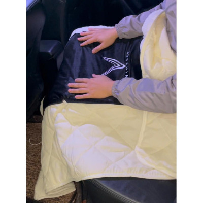 Combo gối chăn 2 trong 1,Bộ Chăn Gối Ngủ Ô Tô VINFAST Đa Năng Gấp Gọn Dành Cho Xe Hơi SIÊU SANG