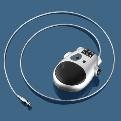 Khóa dây mật mã cáp thép chống trộm mini Minh House