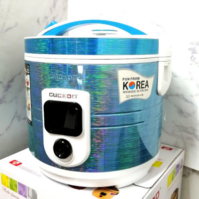 Nồi cơm điện công suất 900W, 2Lit nấu tầm 5-7 lon gạo GUGKDD lồng niêu dày chống dính tốt, màu ngẫu nhiên-HÀNG CHÍNH HÃNG