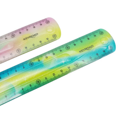 Thước Kẻ 20 cm - Keyroad KR972735 (Mẫu Màu Giao Ngẫu Nhiên)