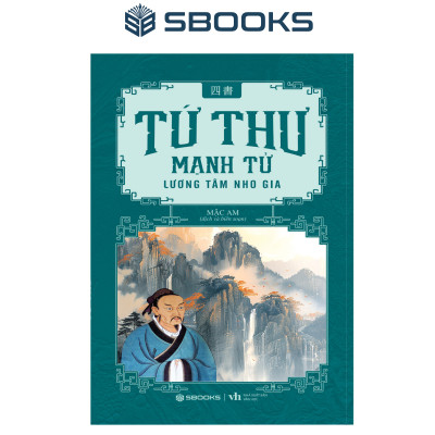 Sách - Combo 4 Cuốn Tứ Thư: Đại Học + Luận Ngữ + Trung Dung + Mạnh Tử - SBOOKS