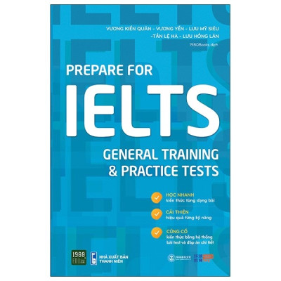 Sách - Combo 2 cuốn Check your English Vocabulary for IELTS + Prepare For Ielts General Training & Practice Tests - 1980Books