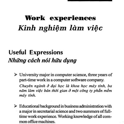 Tự Học Tiếng Anh Dành Cho Các Nhân Viên Làm Việc Trong Công Ty Nước Ngoài (Kèm CD)