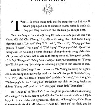 Ứng Dụng Kinh Dịch Trong Cuộc Sống - Tập 3: Nghĩa Lý Của 64 Quẻ Dịch