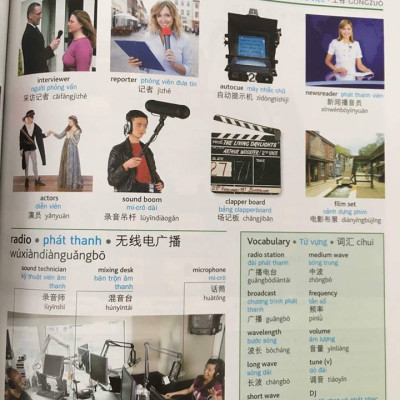 Combo 2 sách Từ điển hình ảnh Tam Ngữ Trung Anh Việt – Visual English Vietnamese Chinese Trilingual Dictionary +Hack nhanh kỹ năng nghe tiếng Trung+DVD tài liệu