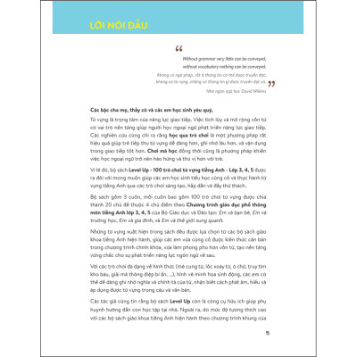 Level Up - 100 Trò Chơi Từ Vựng Tiếng Anh Lớp 3