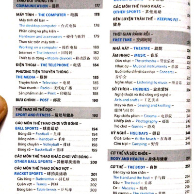 Combo 2 sách Từ điển hình ảnh Tam Ngữ Trung Anh Việt – Visual English Vietnamese Chinese Trilingual Dictionary +Tuyển tập cấu trúc cố định tiếng Trung ứng dụng +DVD tài liệu