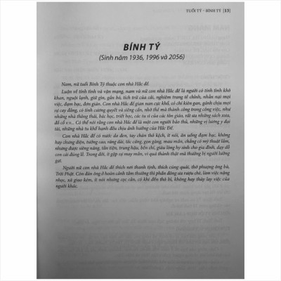 Sách Vận Mệnh Đời Người 12 Con Giáp - V2186D
