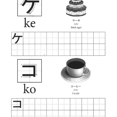 Tập Viết Tiếng Nhật Katakana (Tái Bản 2019)