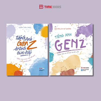 Combo 2 cuốn sách Tiếng Anh GenZ Trong Giao Tiếp + Tiếng Anh GenZ (tiếng anh vui vẻ cho người lười)