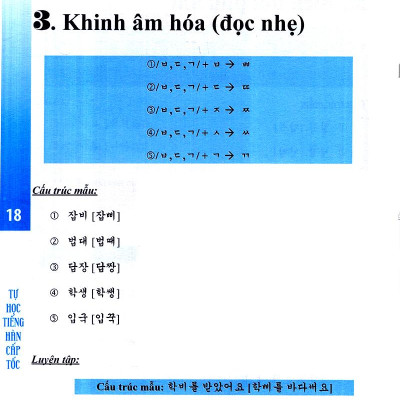 Tự Học Tiếng Hàn Cấp Tốc