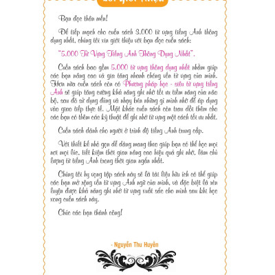 5.000 Từ Vựng Tiếng Anh Thông Dụng Nhất (Tái Bản 2023)