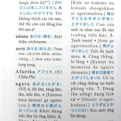 5500 Từ Vựng Tiếng Nhật Thông Dụng