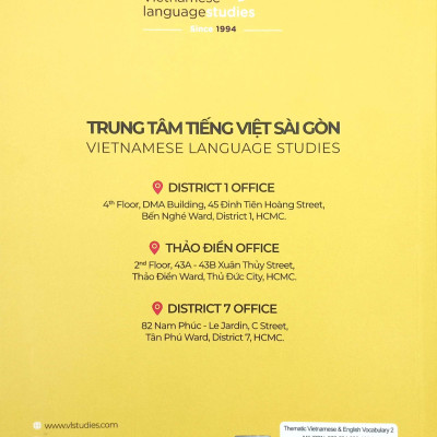 Sách - The Matic Vietnamese & English Vocabulary 2