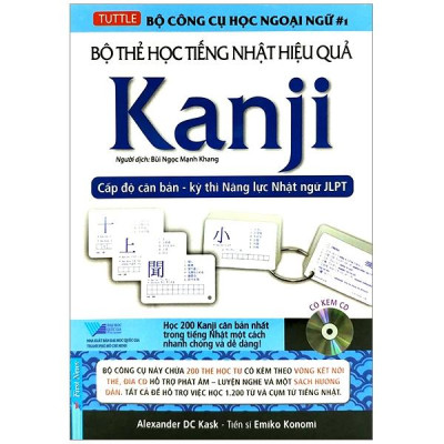 Sách - Bộ Thẻ Học Tiếng Nhật Hiệu Quả Kanji
